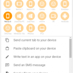 Redesigned devices screen with better icons, font and spacing